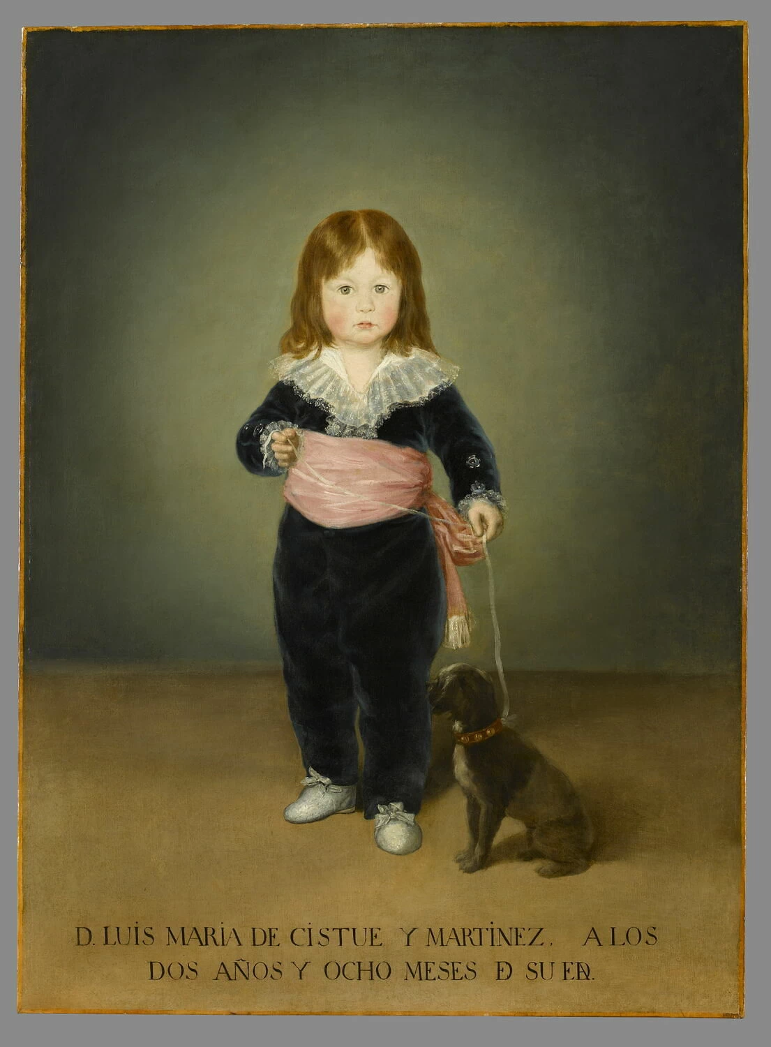 Francisco de Goya y Lucientes - 425, Ritratto di Luis Maria de Cistué e Martinez, Louvre, Parigi